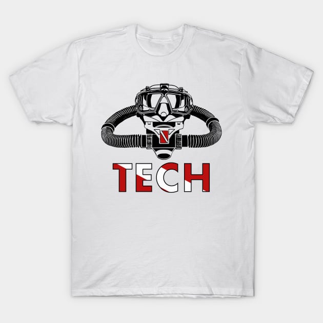 Tech Diver T-Shirt by Birding_by_Design